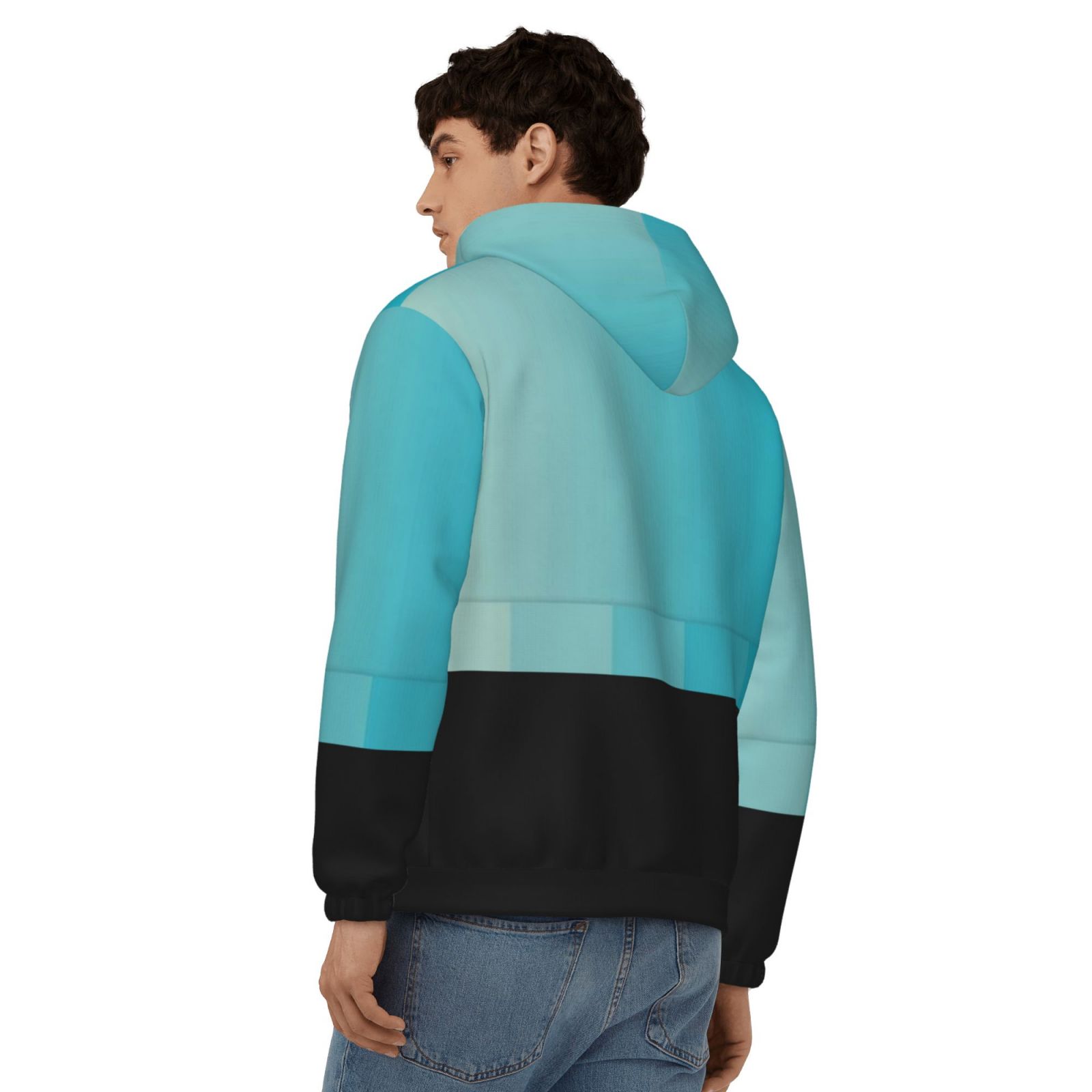 Men's fleece long-sleeved jacket