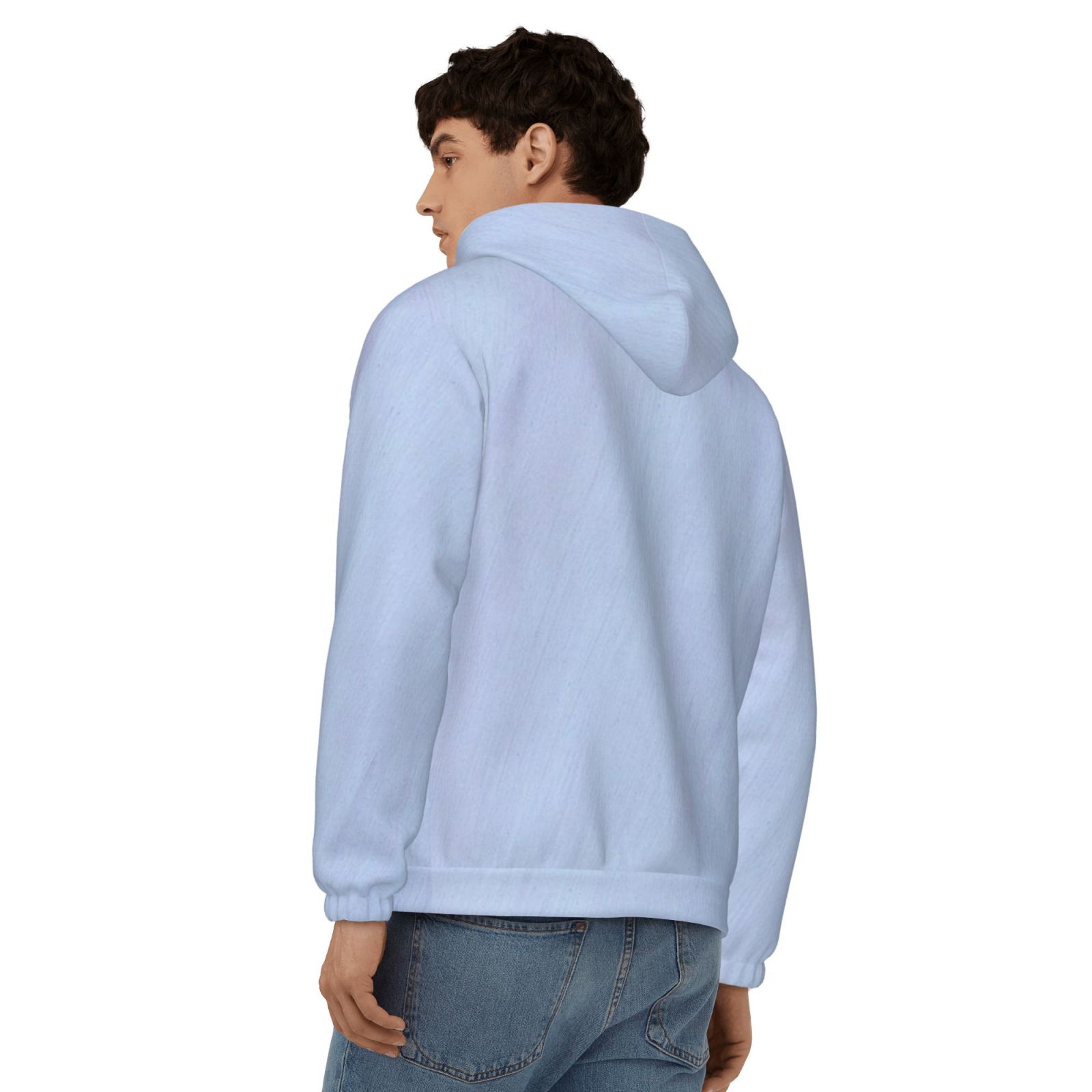 Men's fleece long-sleeved jacket