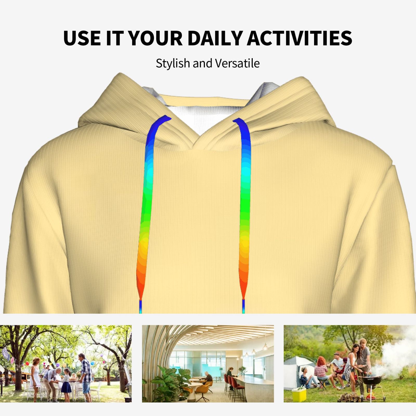 Women's hooded sweatshirt