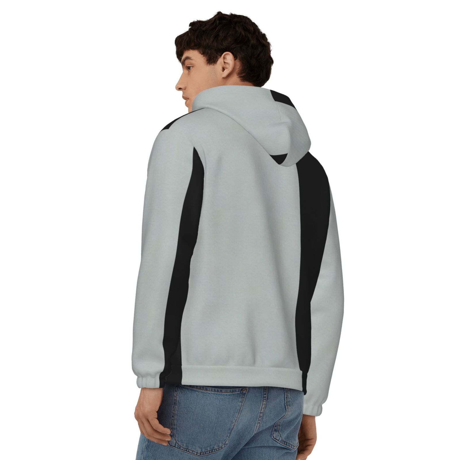 Men's fleece long-sleeved jacket