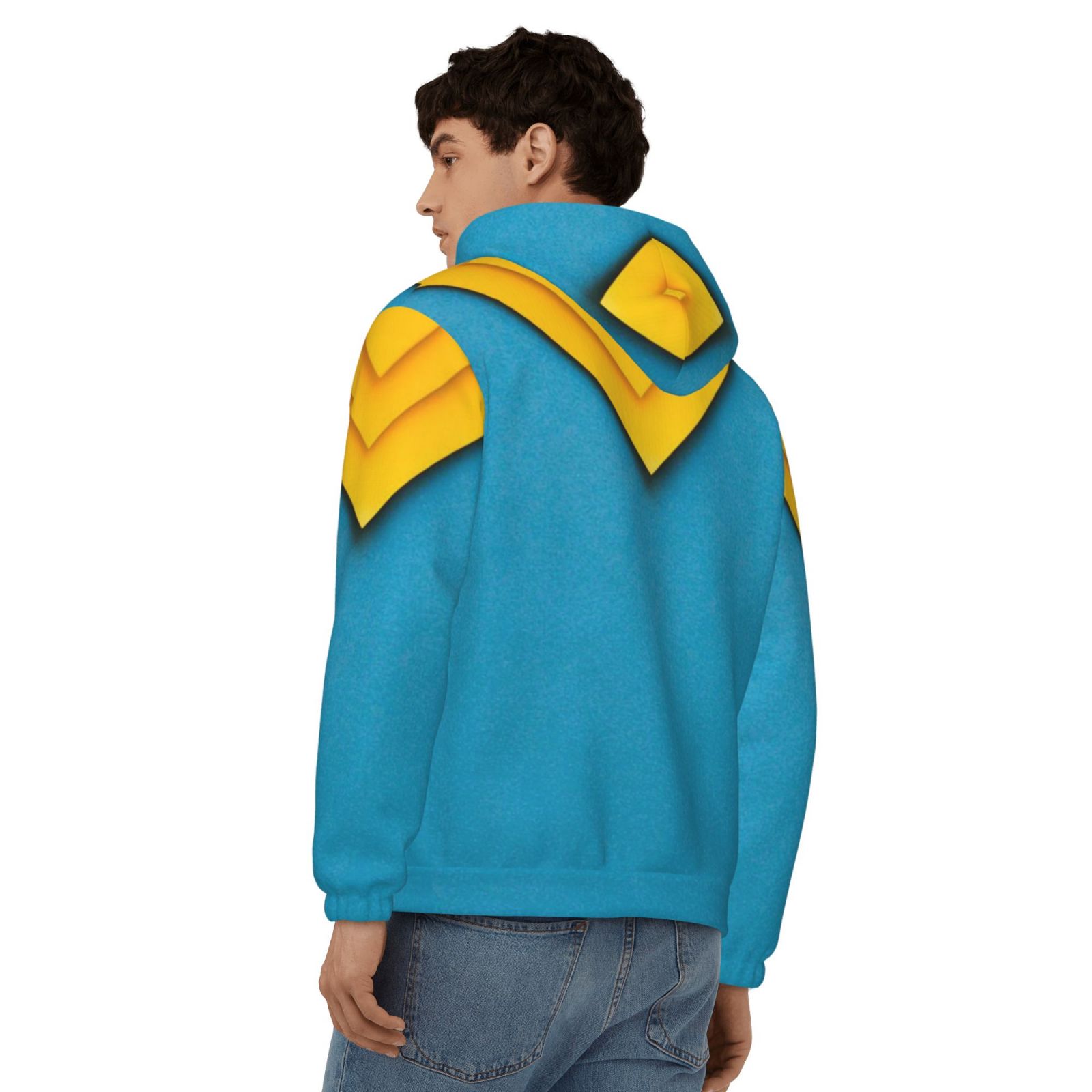 Men's fleece long-sleeved jacket