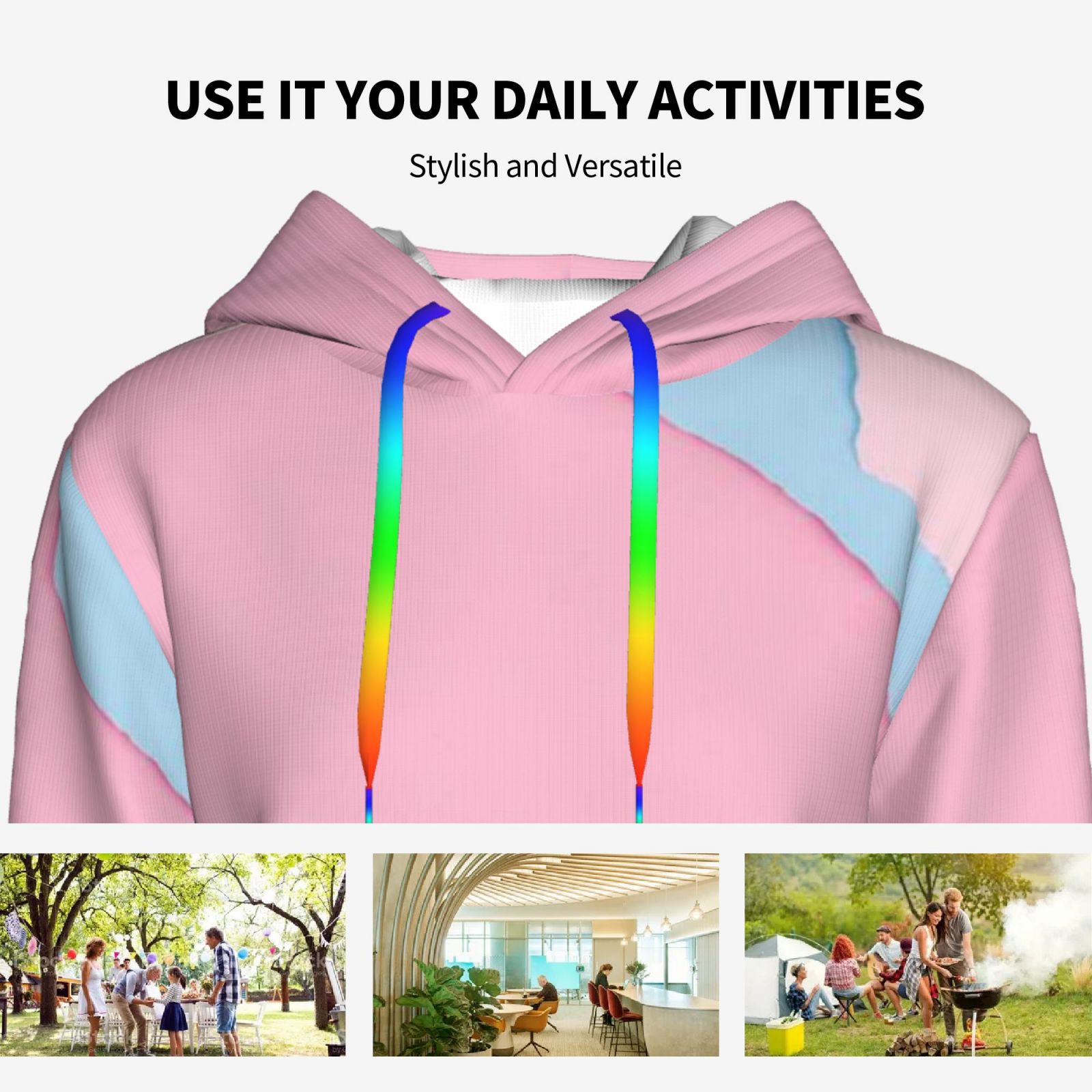 Women's hooded sweatshirt