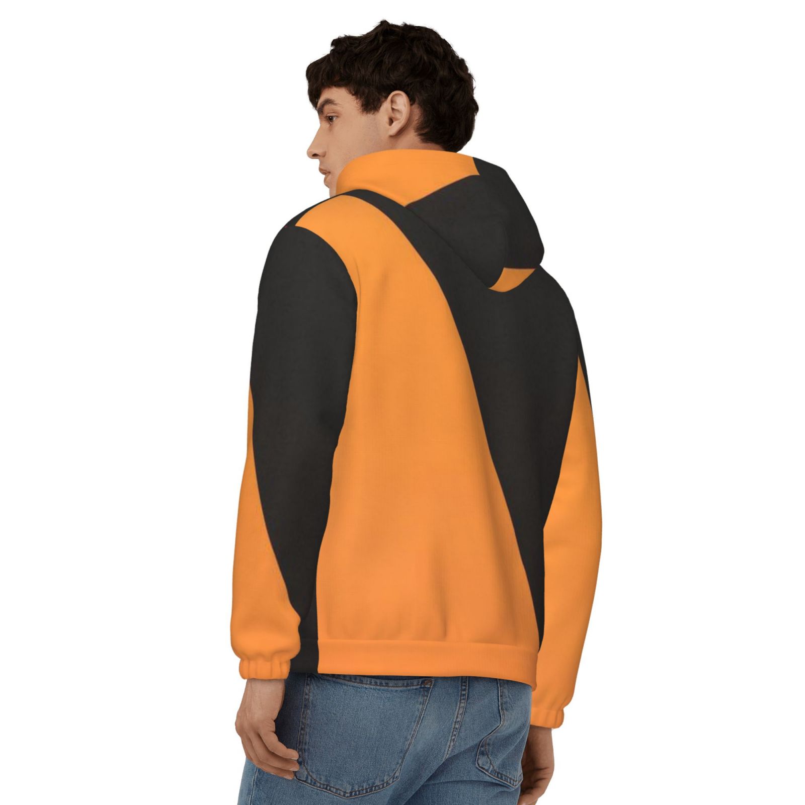 Men's fleece long-sleeved jacket