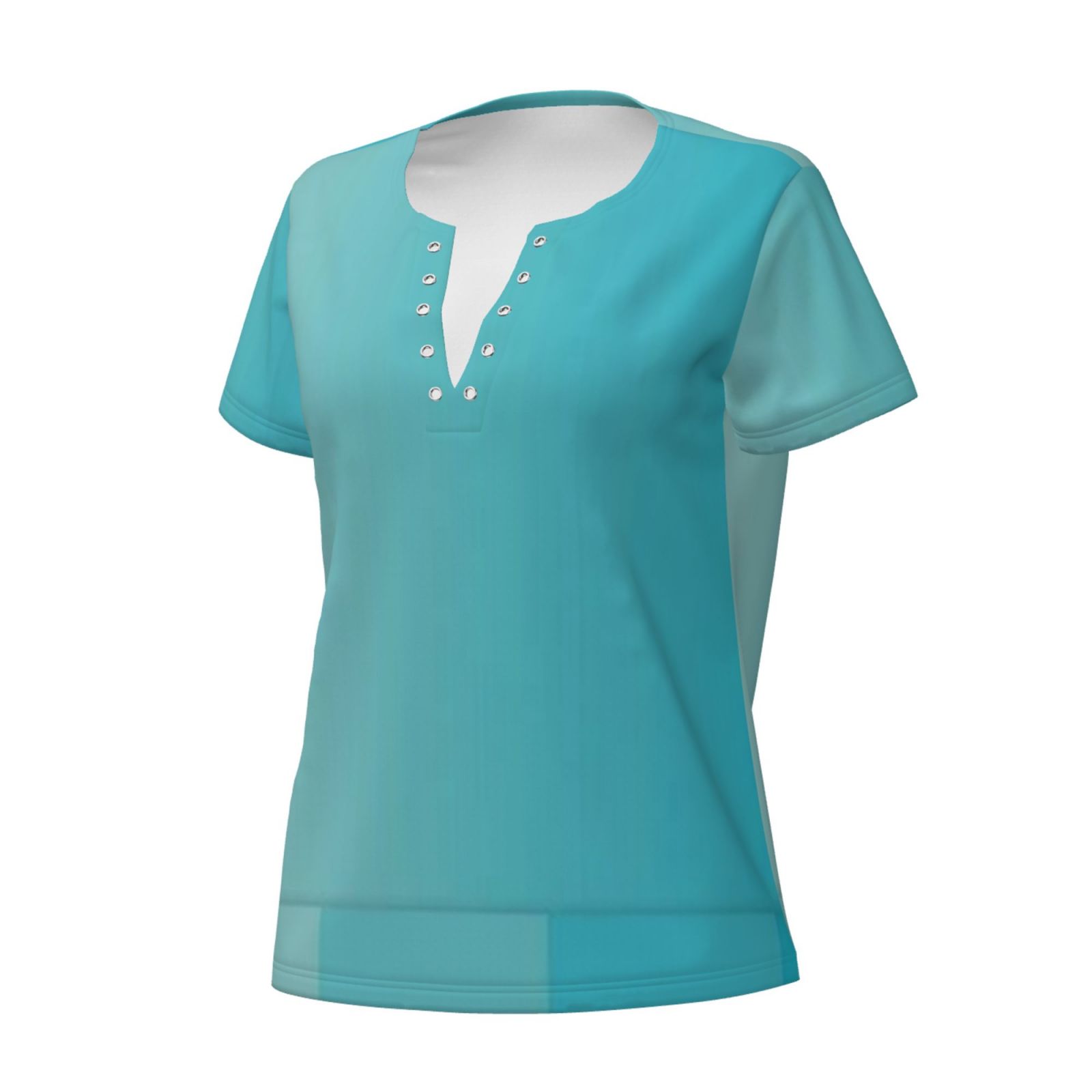 Women's Sexy Deep V Neck Short Sleeve T-Shirt