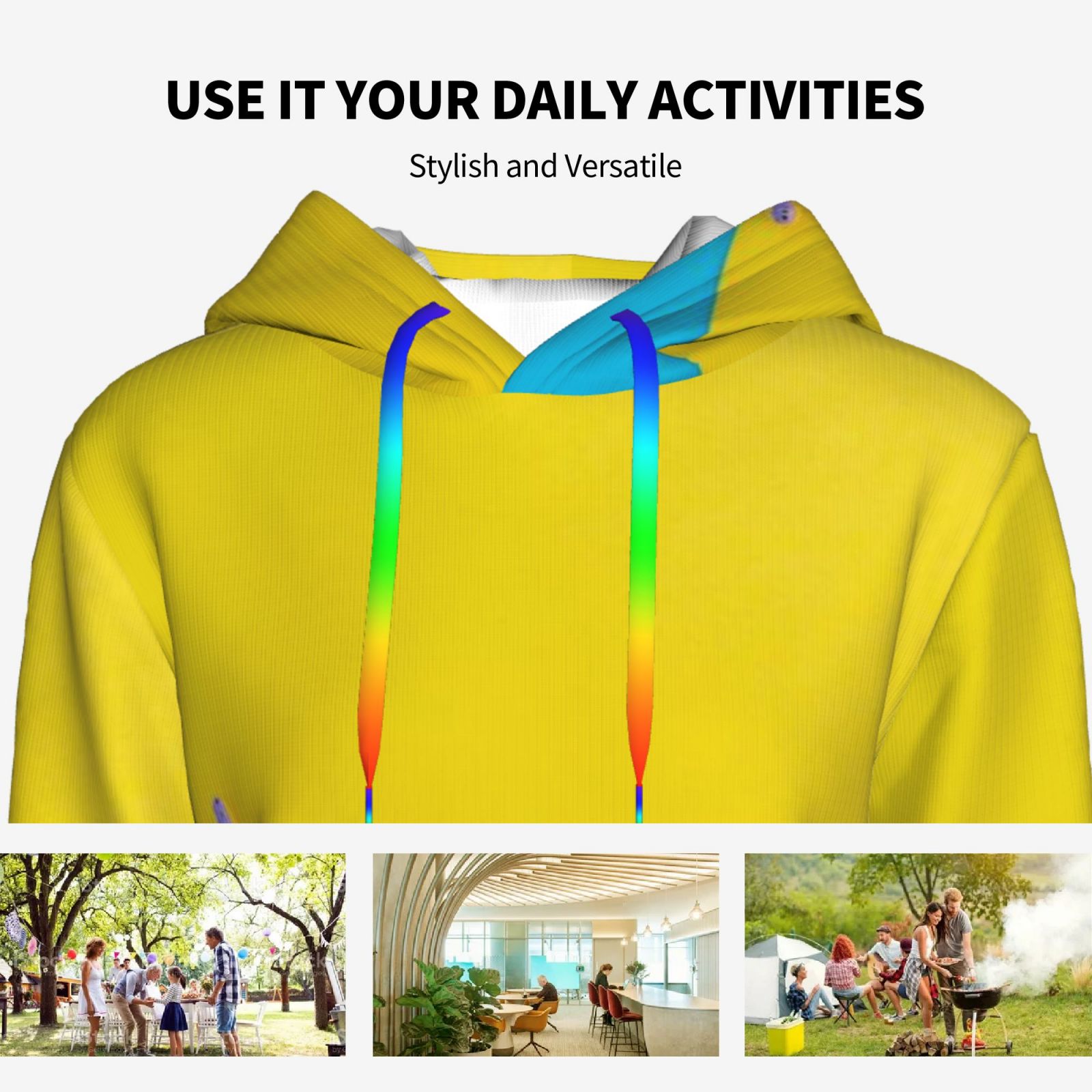 Women's hooded sweatshirt