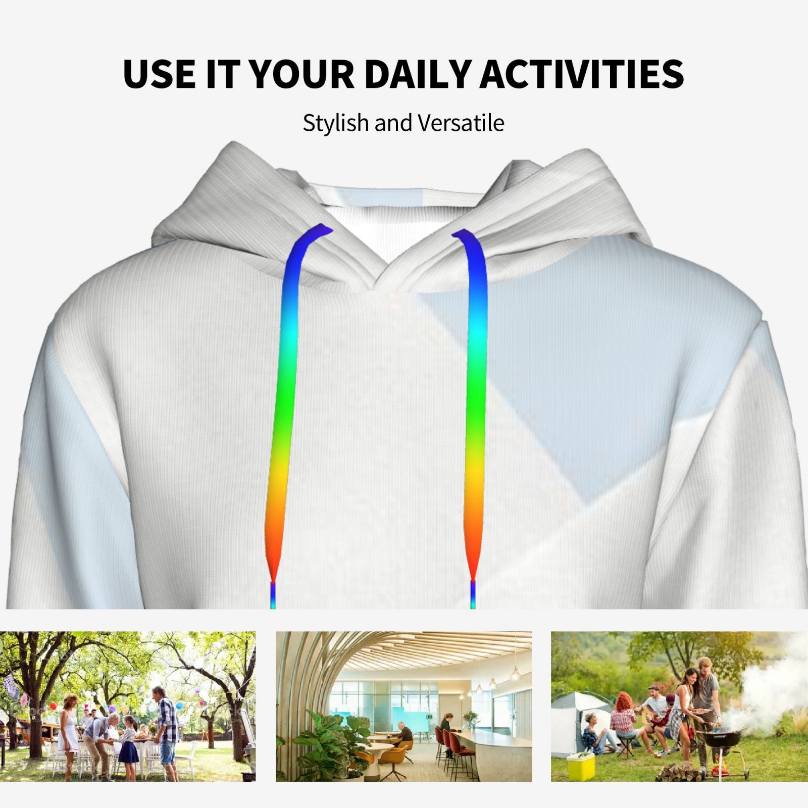 Women's hooded sweatshirt