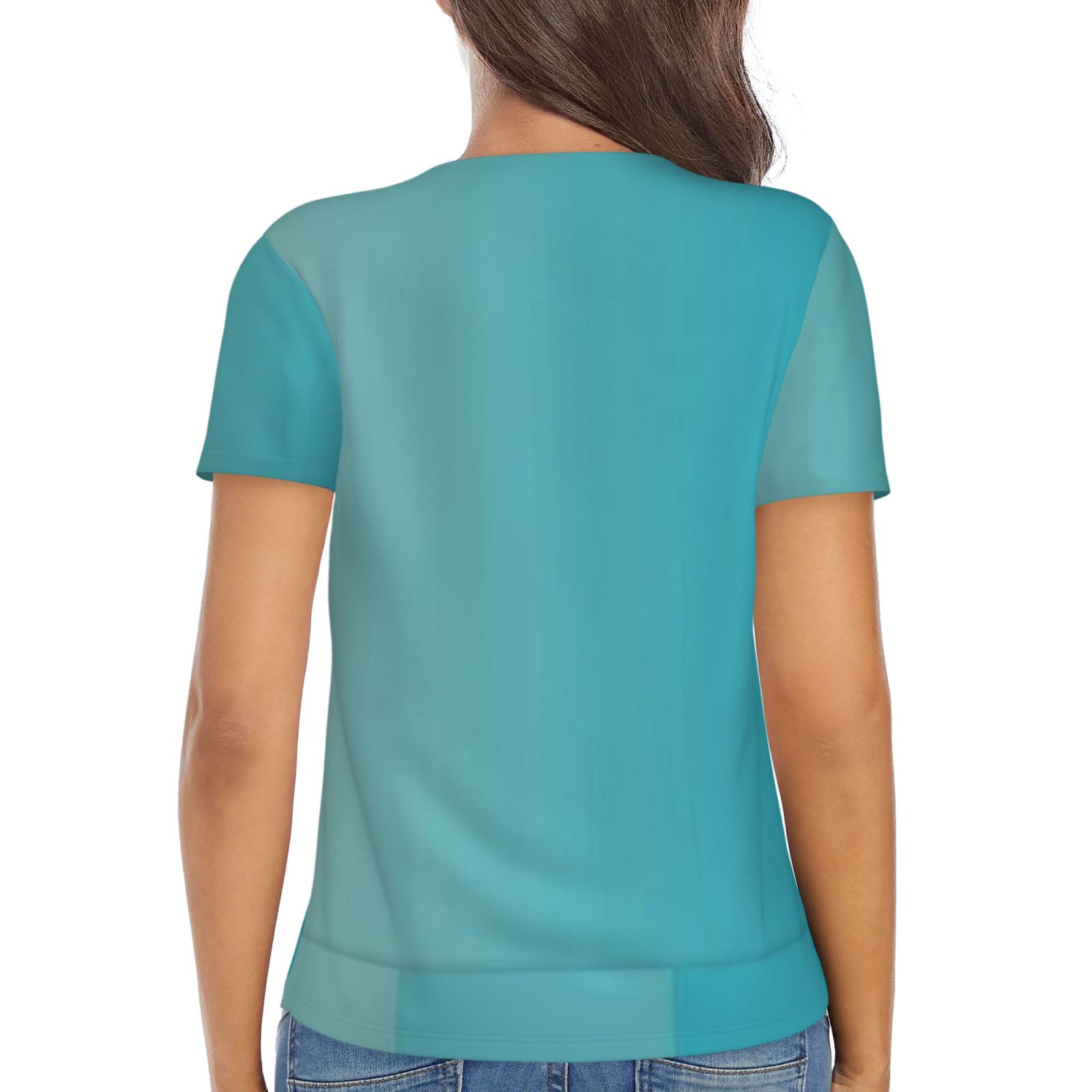 Women's Sexy Deep V Neck Short Sleeve T-Shirt