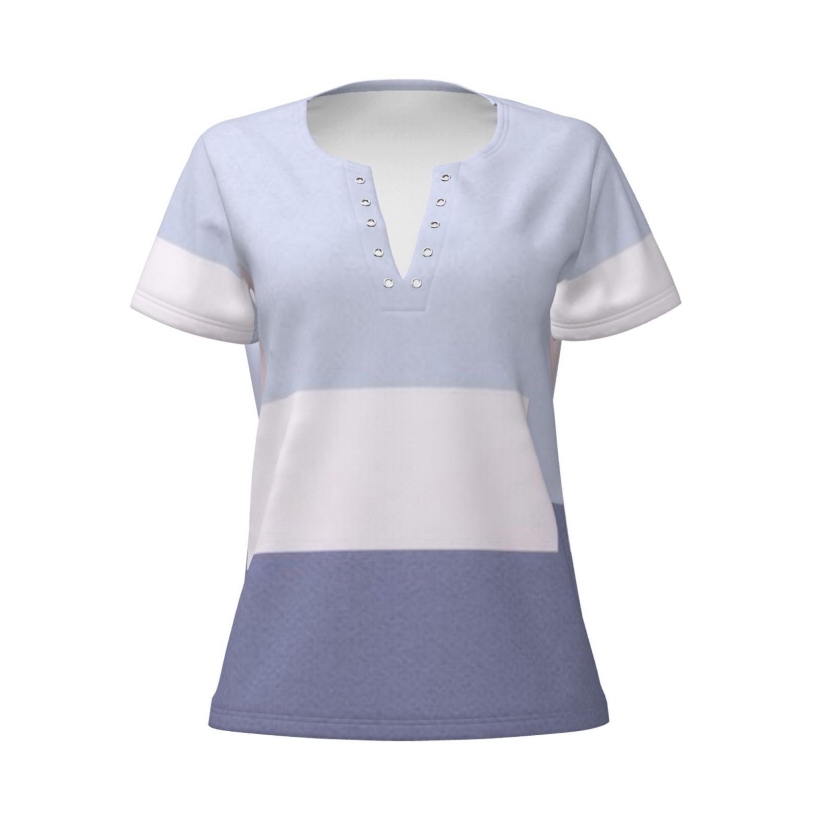 Women's Sexy Deep V Neck Short Sleeve T-Shirt