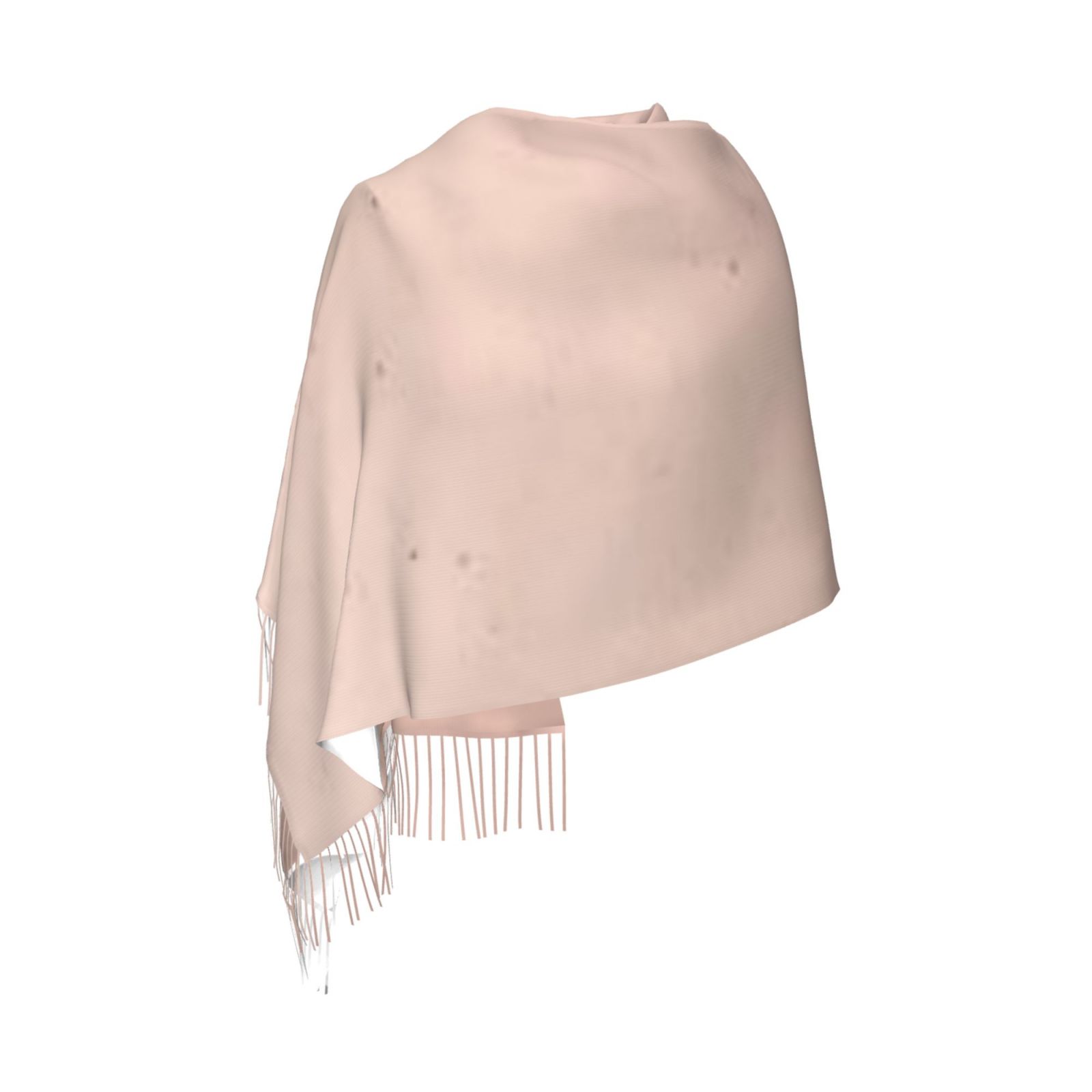 Faux Cashmere Warm Tassel Scarf (Vertical)