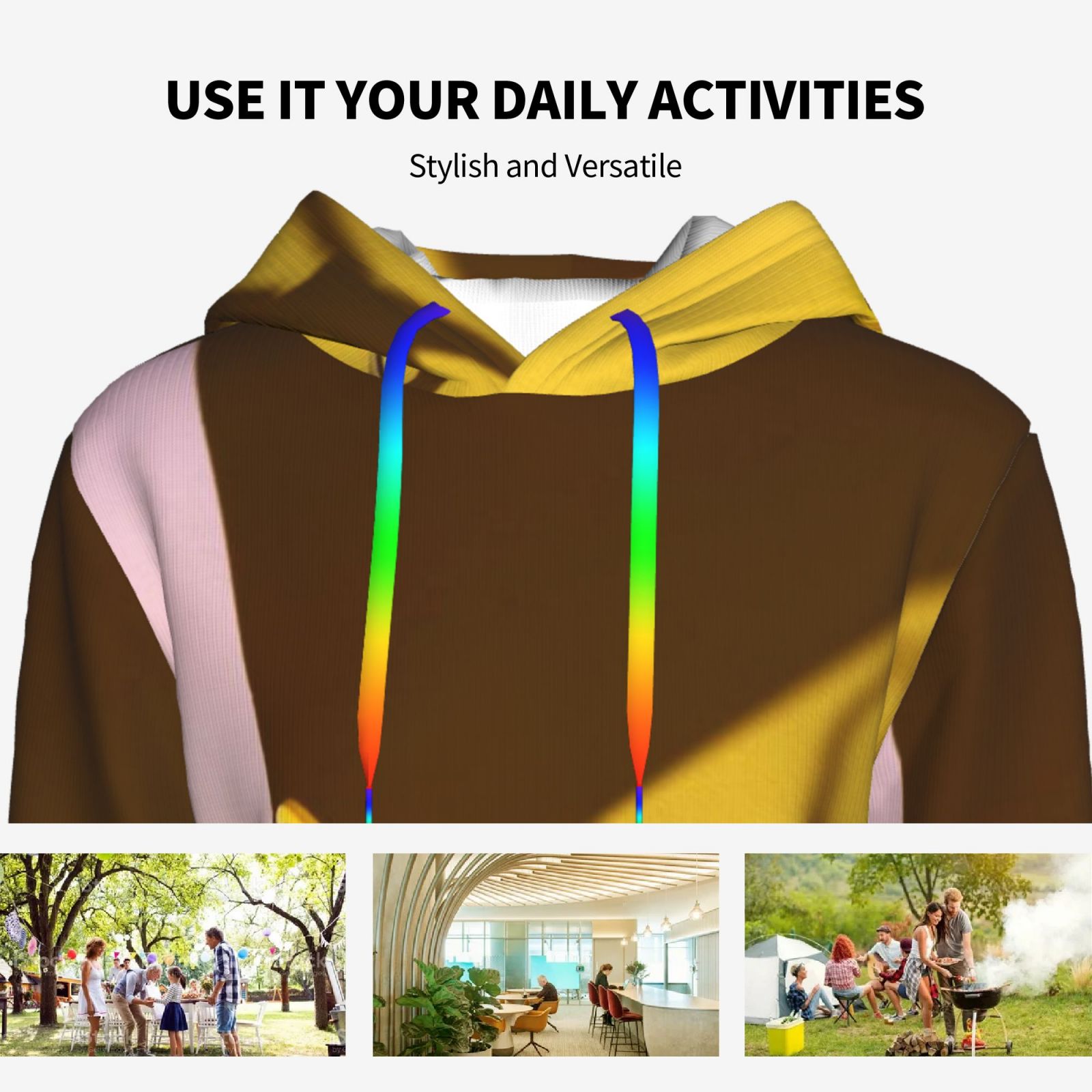 Women's hooded sweatshirt