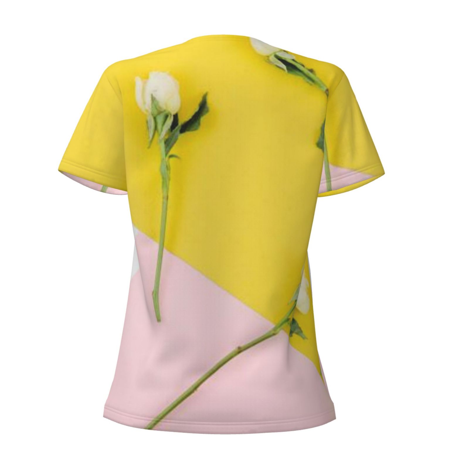 Women's Sexy Deep V Neck Short Sleeve T-Shirt