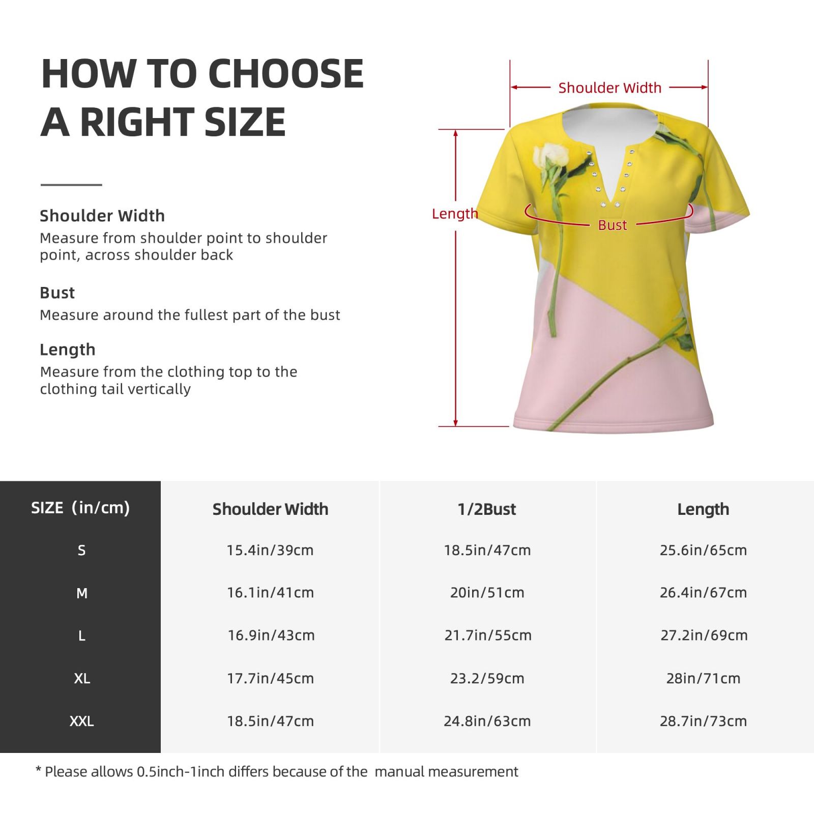 Women's Sexy Deep V Neck Short Sleeve T-Shirt