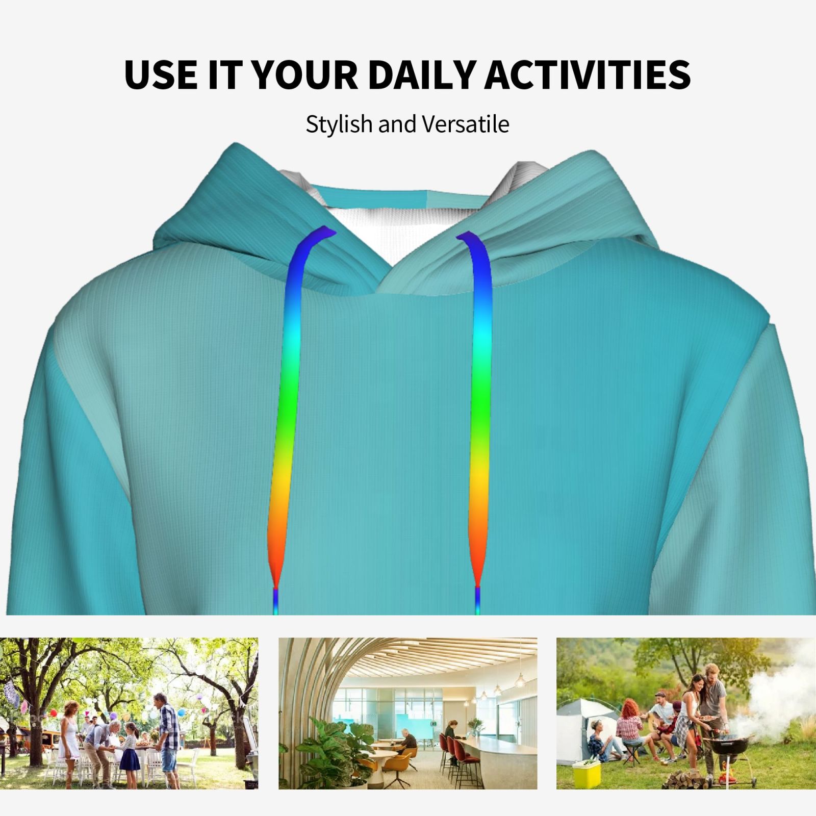 Women's hooded sweatshirt