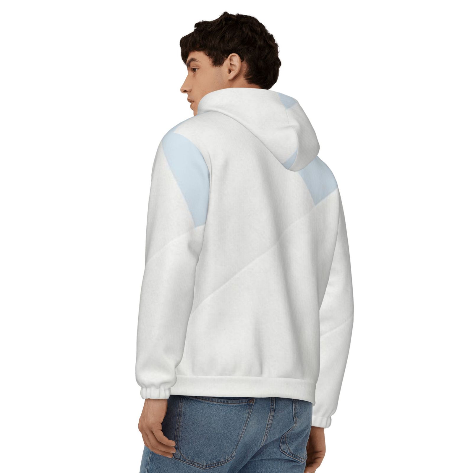 Men's fleece long-sleeved jacket