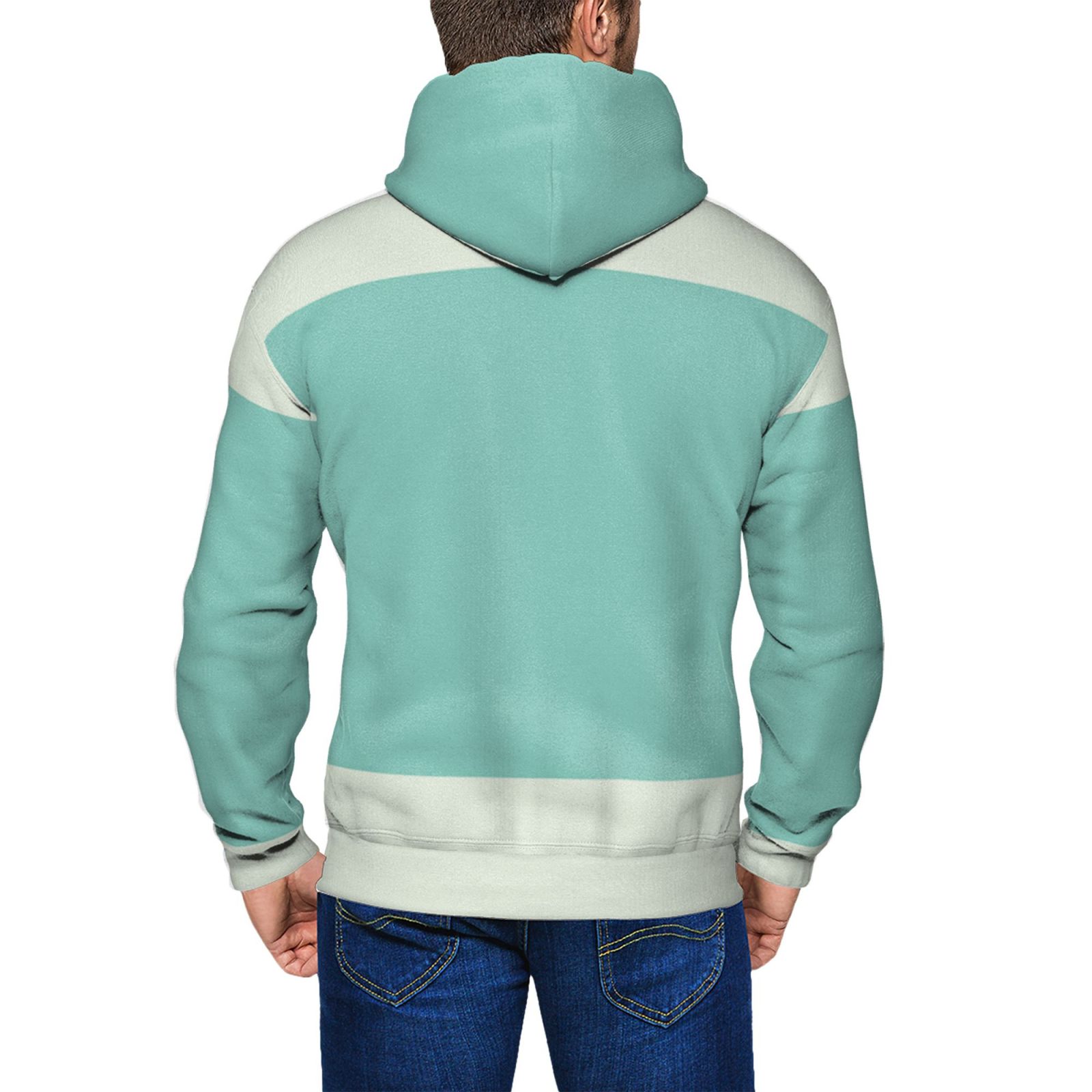 Men's fleece long-sleeved jacket