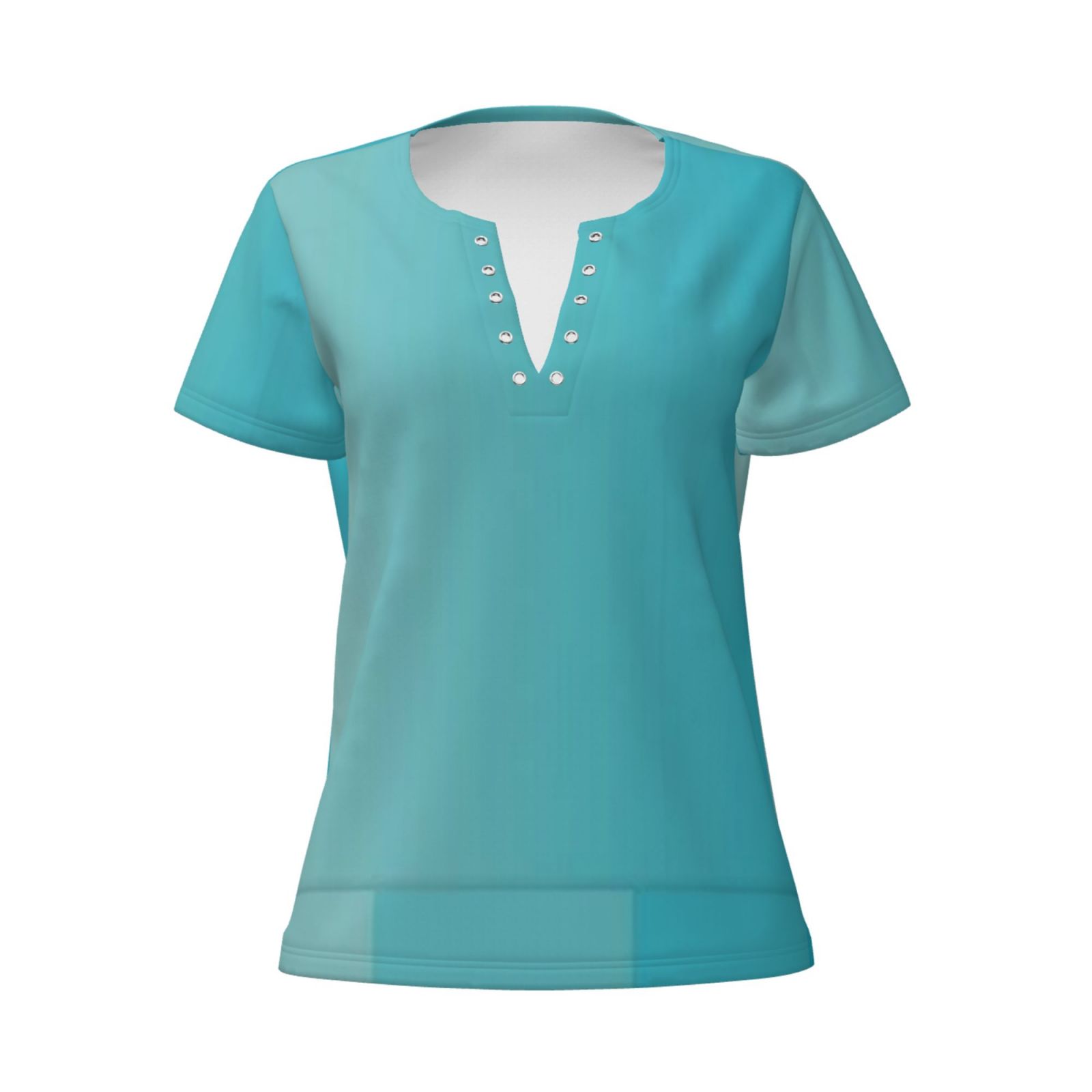 Women's Sexy Deep V Neck Short Sleeve T-Shirt