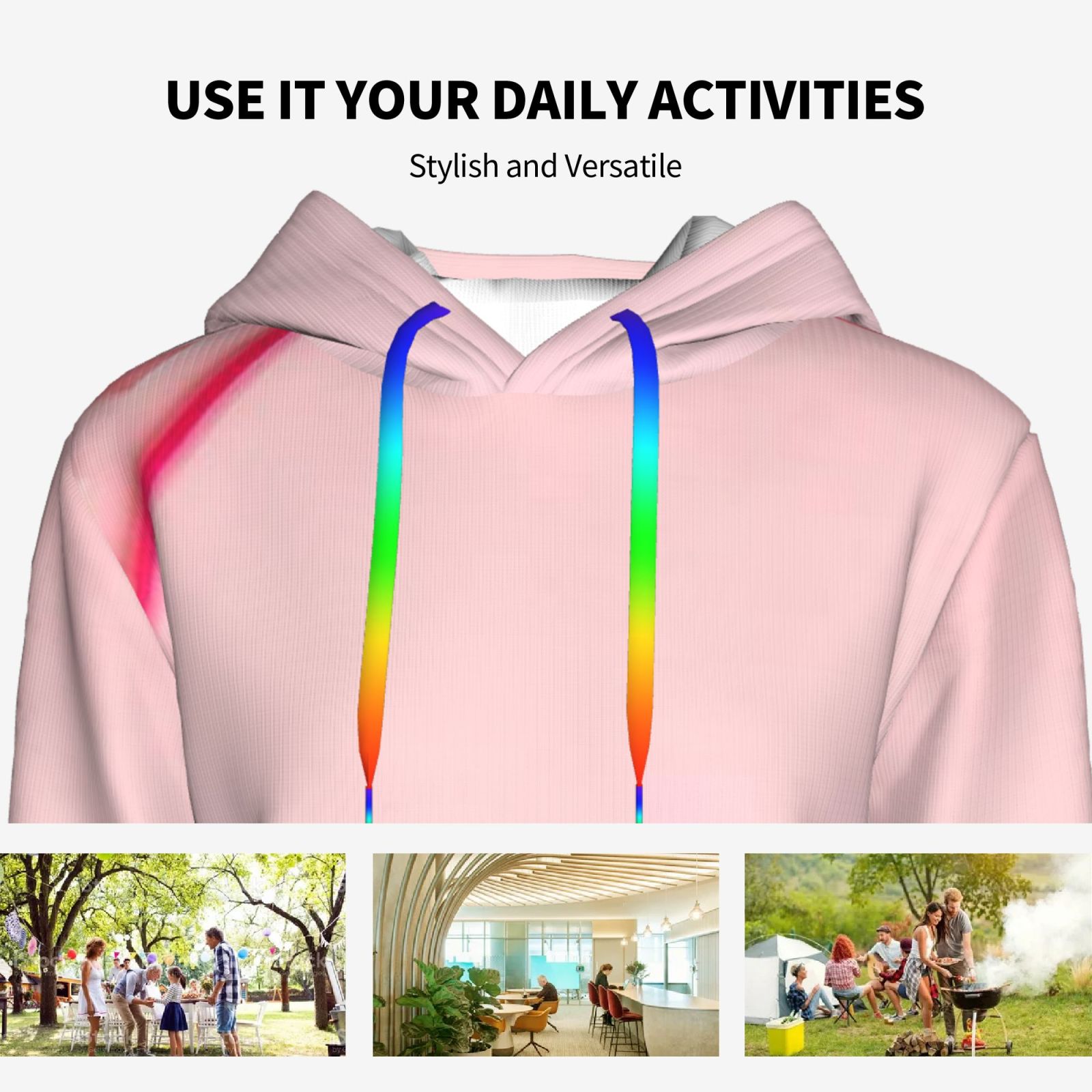 Women's hooded sweatshirt