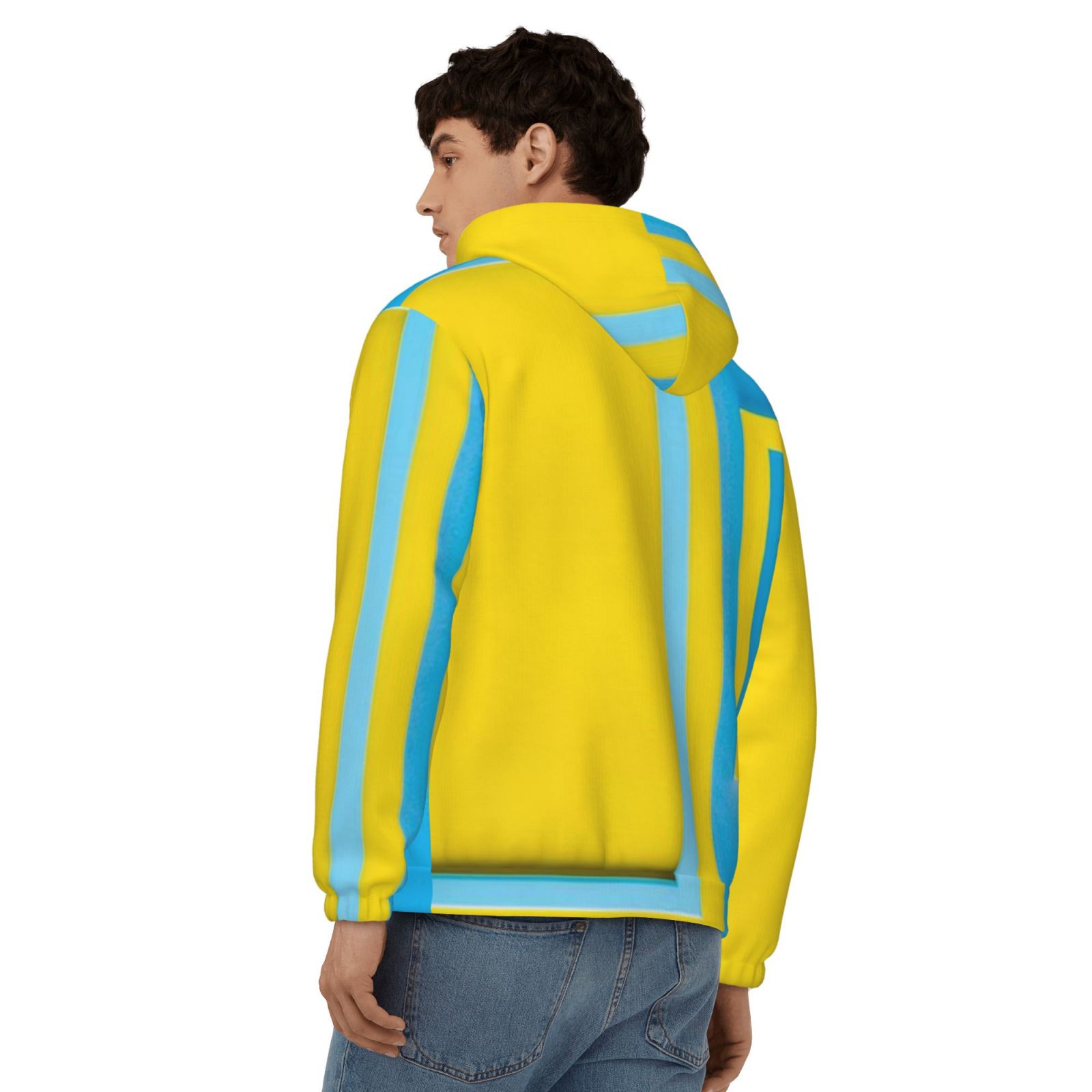 Men's fleece long-sleeved jacket