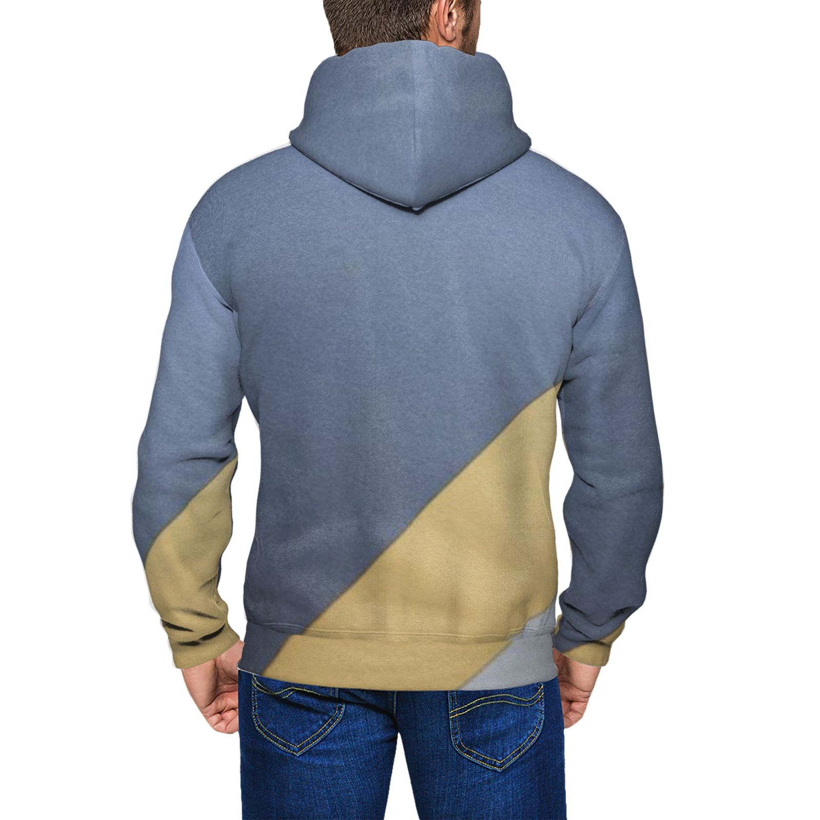 Men's fleece long-sleeved jacket